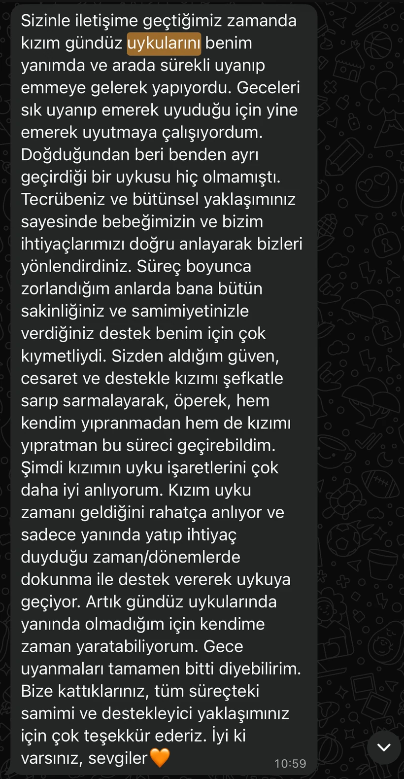 Mezuniyet Hikâyesi 20 gerçek WhatsApp mesajı