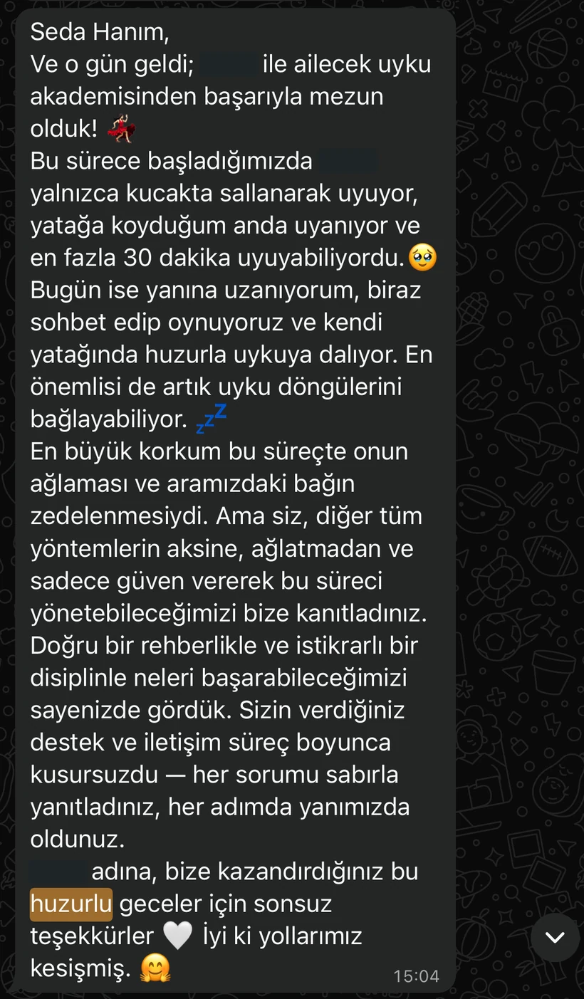 Mezuniyet Hikâyesi 2 gerçek WhatsApp mesajı