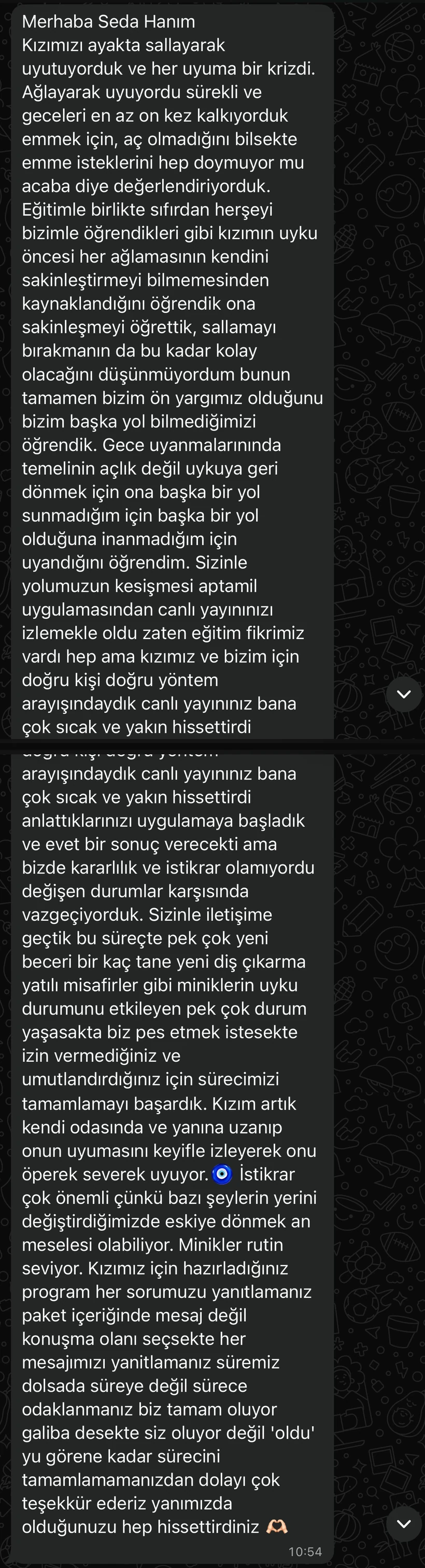 Mezuniyet Hikâyesi 14 gerçek WhatsApp mesajı