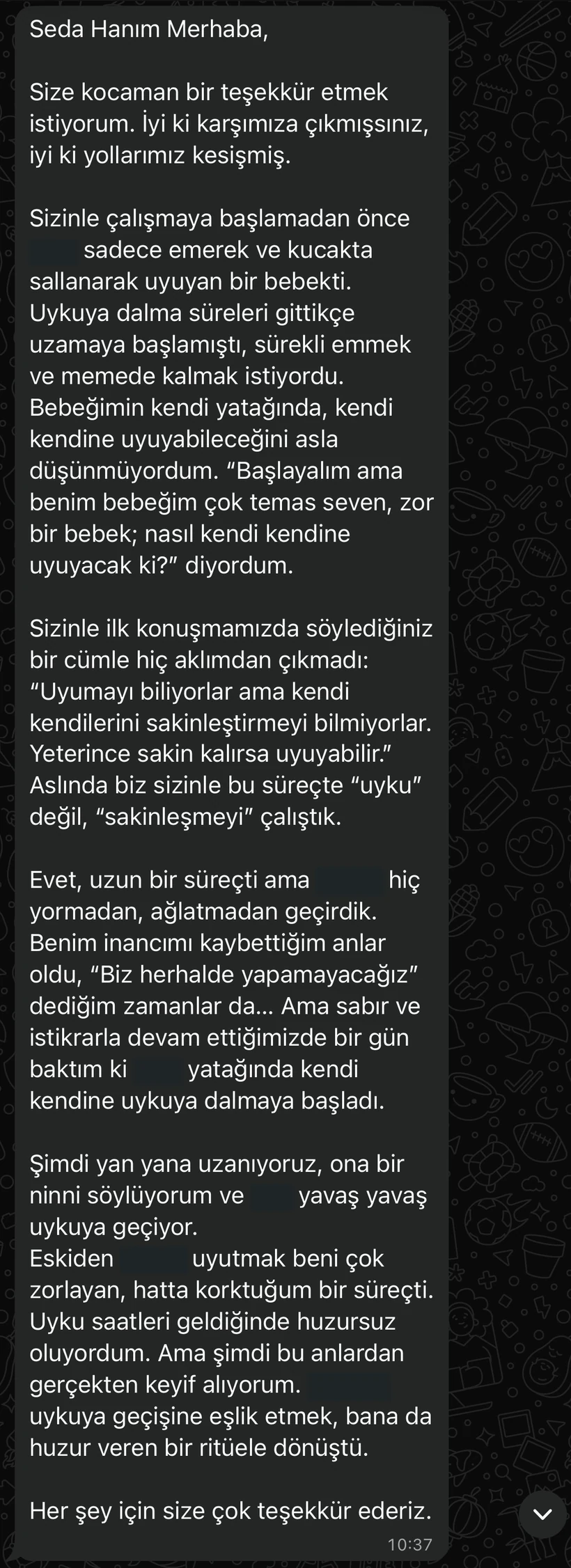 Mezuniyet Hikâyesi 11 gerçek WhatsApp mesajı