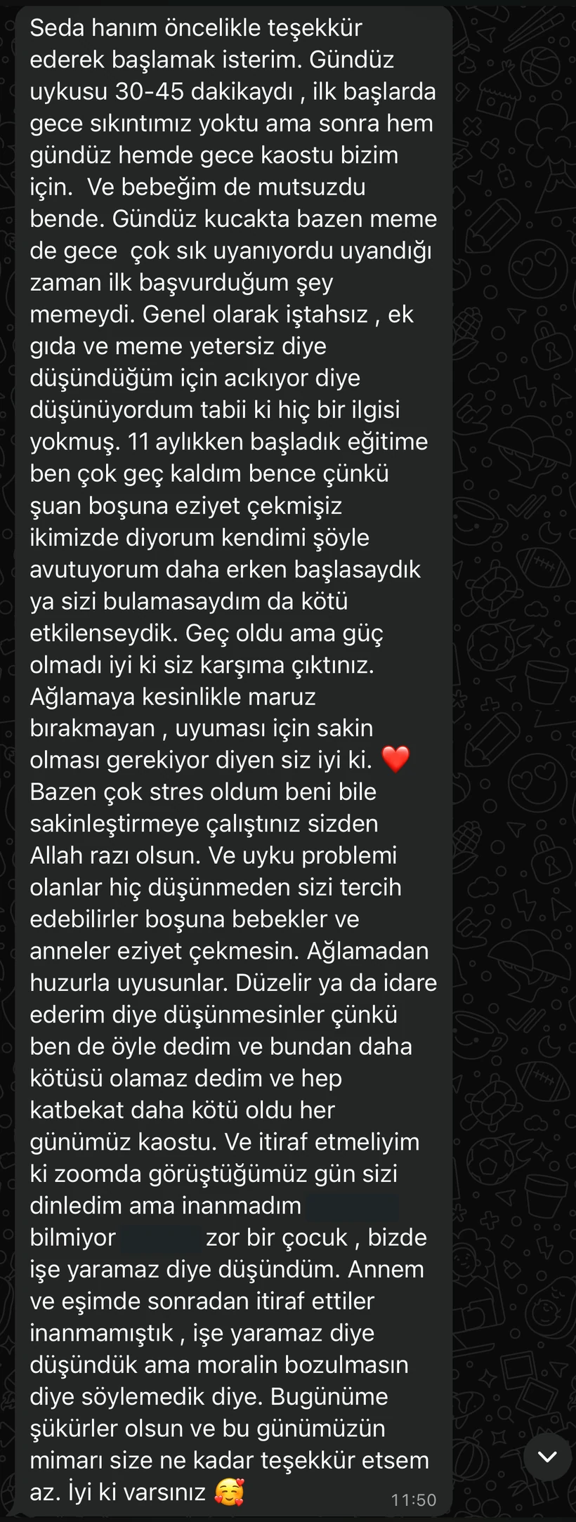 Mezuniyet Hikâyesi 12 gerçek WhatsApp mesajı