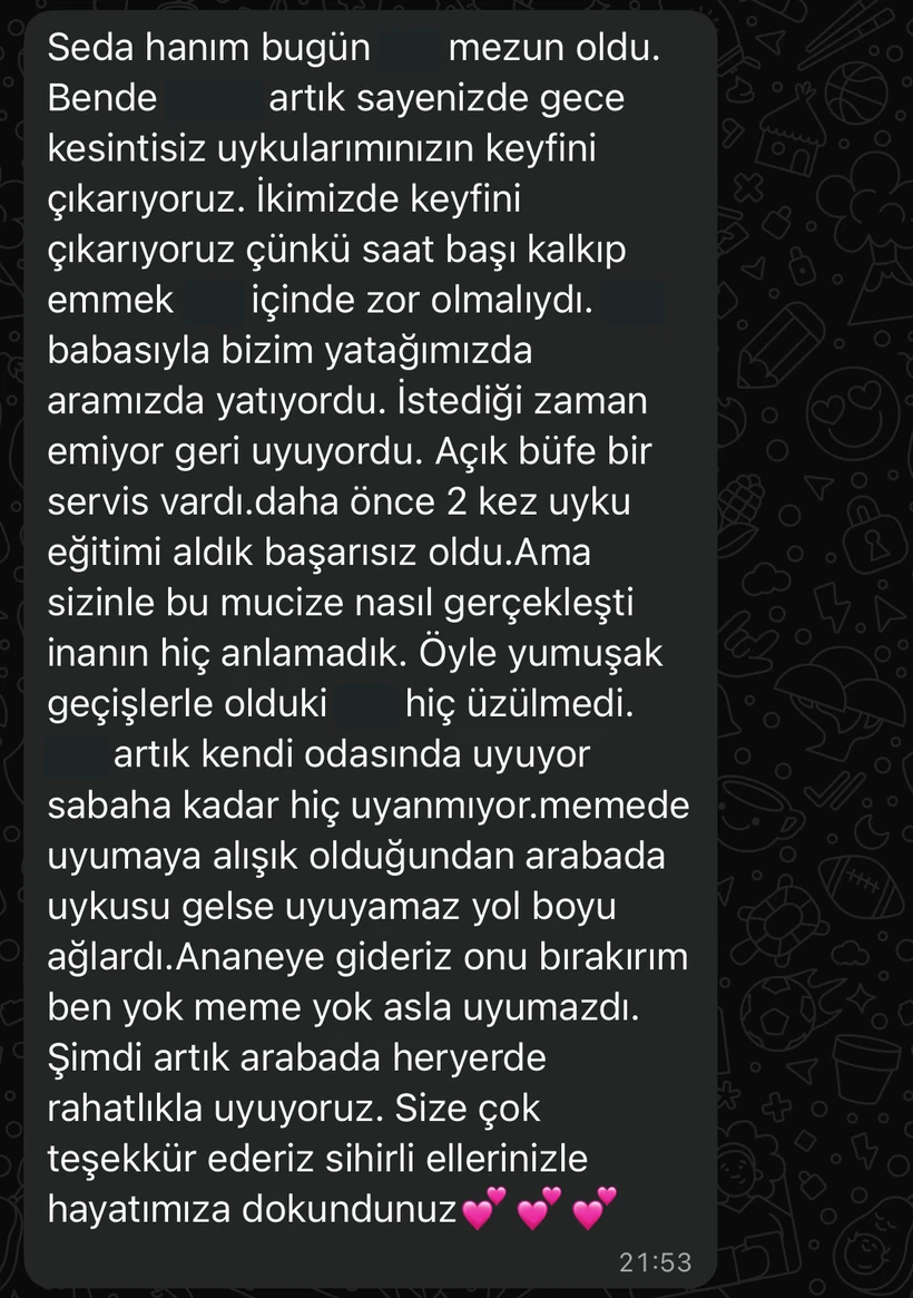 Mezuniyet Hikâyesi 31 gerçek WhatsApp mesajı