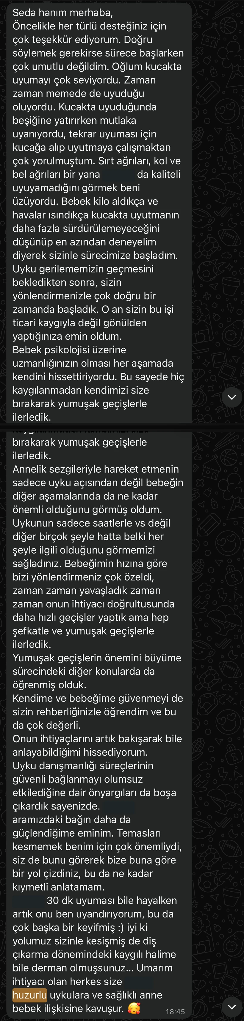 Mezuniyet Hikâyesi 7 gerçek WhatsApp mesajı
